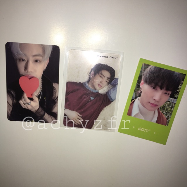 Photocard Got7 (Mark, Jinyoung & Jaebum)