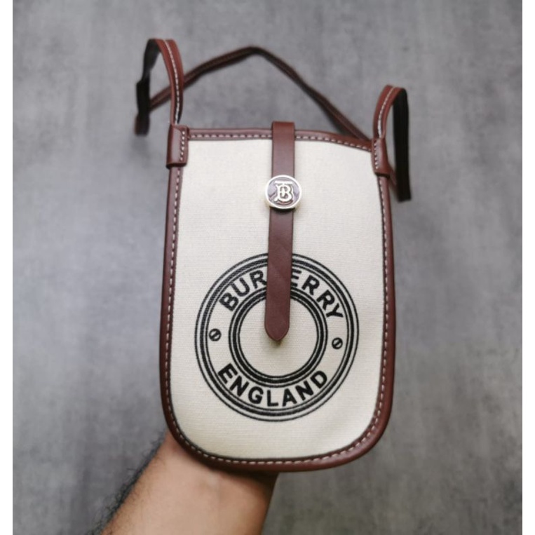 Burberry Logo Graphic Cross Body Bag