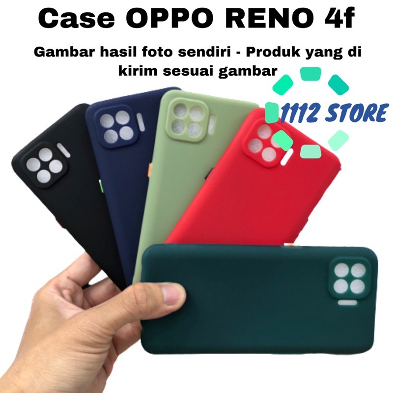 Jelly case OPPO RENO 4f  - case Oppo reno 4f - silikon reno 4f