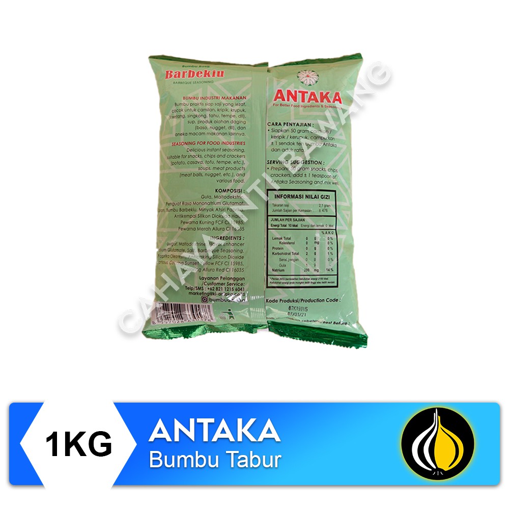

Bny31 Antaka Bumbu Tabur - 1 KG