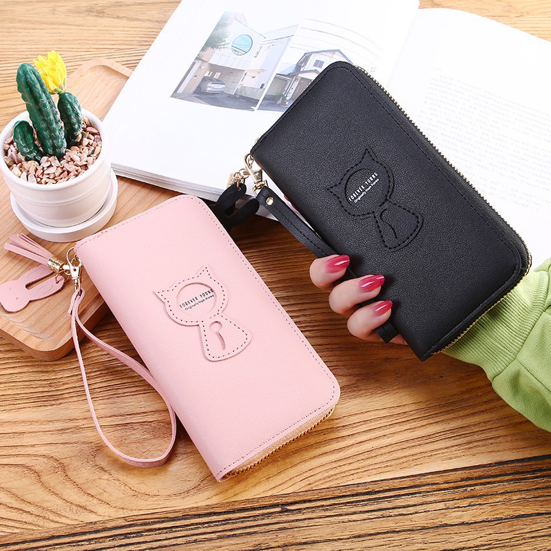 Dompet Cat Tali Panjang Dompet Wanita
