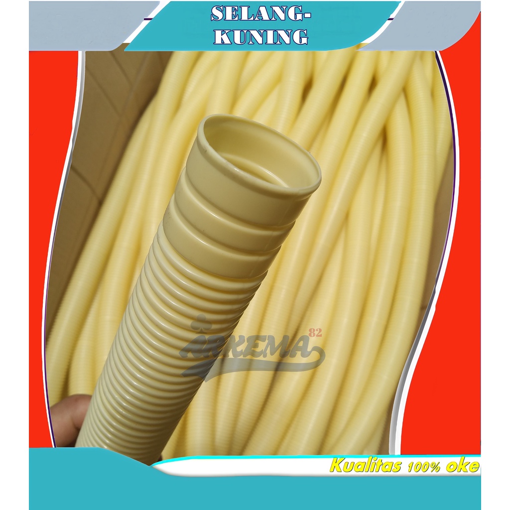 SELANG SPIRAL MESIN CUCI 2 TABUNG UMUM / SLANG PEMBUANGAN AIR / BUANGAN MULTI UNIVERSAL ORIGINAL