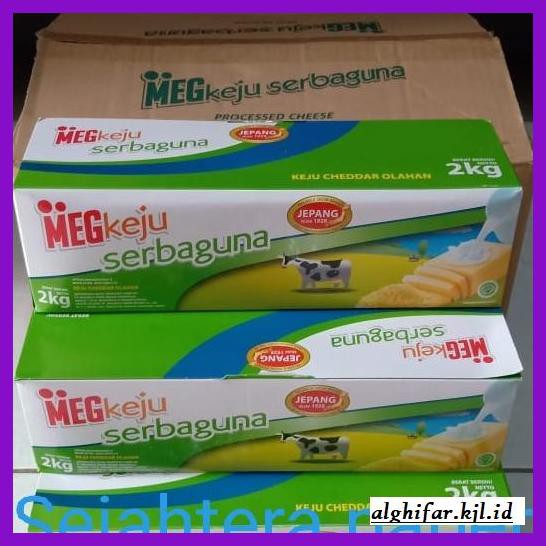 

Ujekujek- Keju Meg 2 Kg Serbaguna -Original.
