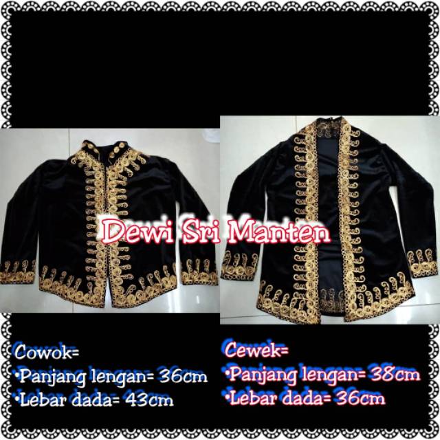 Set bludru cowok cewek