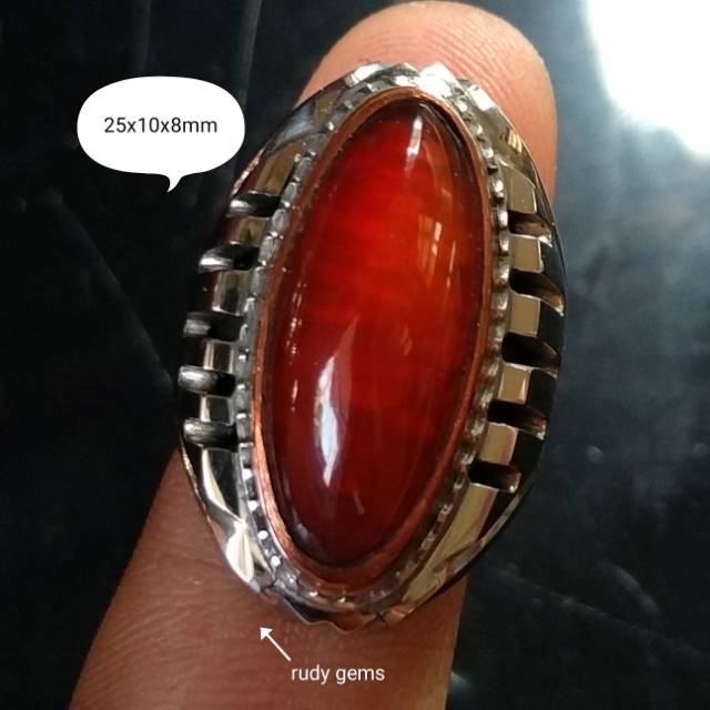 BATU PANDAN MERAH RING 7 KEREN