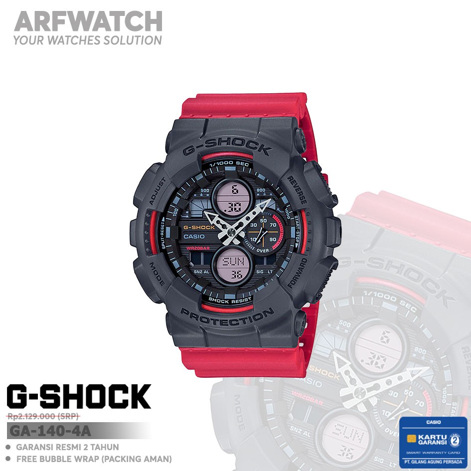 Casio G-Shock GA-140-4A / GA-140-4ADR Original