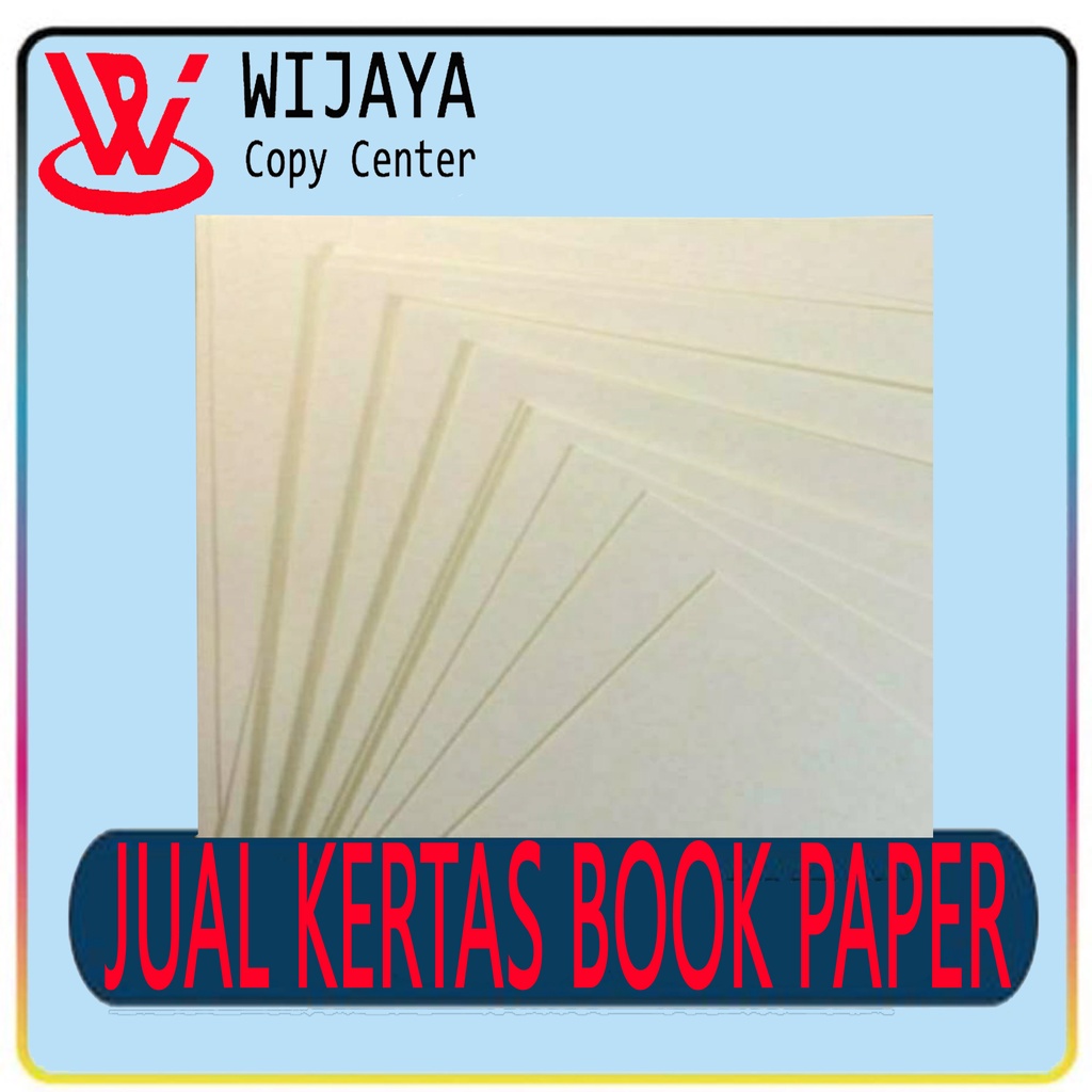 

KERTAS BOOKPAPER SATUAN 55 GSM