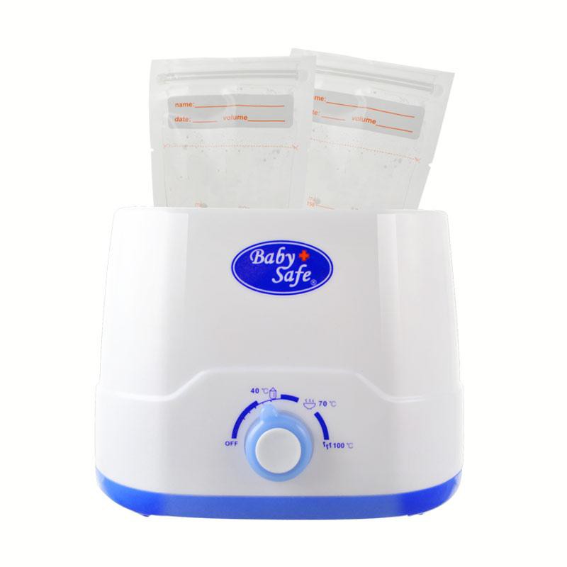 Baby Safe Twin Bottle Botol Warmer &amp; Sterilizer LB216