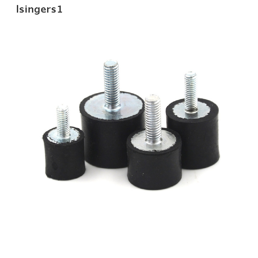 (lsingers1) 4pcs Mount Isolator Bobbin M5 M6 Bahan Karet Anti Getaran Untuk Mobil