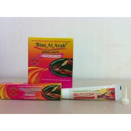 PROMO henna body decoration bint al arab merah -EE93 JUALJUALJUAL