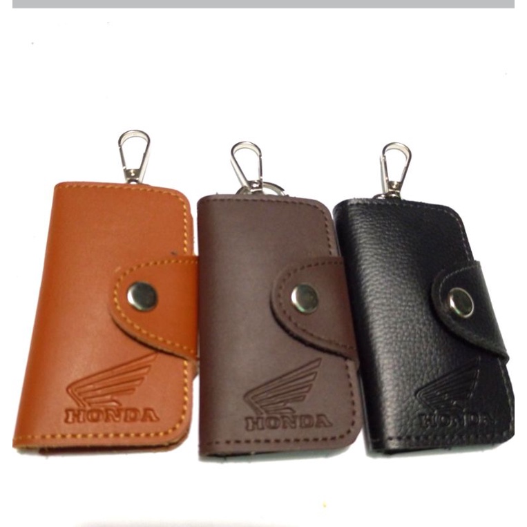 gantungan kunci motor dompet STNK motor mobil Honda Yamaha lipat 2