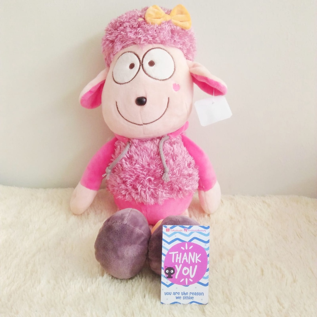 BONEKA STD CUTE LAMB 13INC