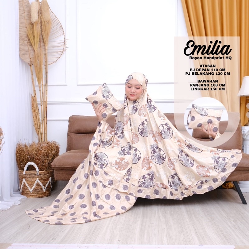 MUKENA DEWASA MOTIF , MUKENA RAYON MURAH