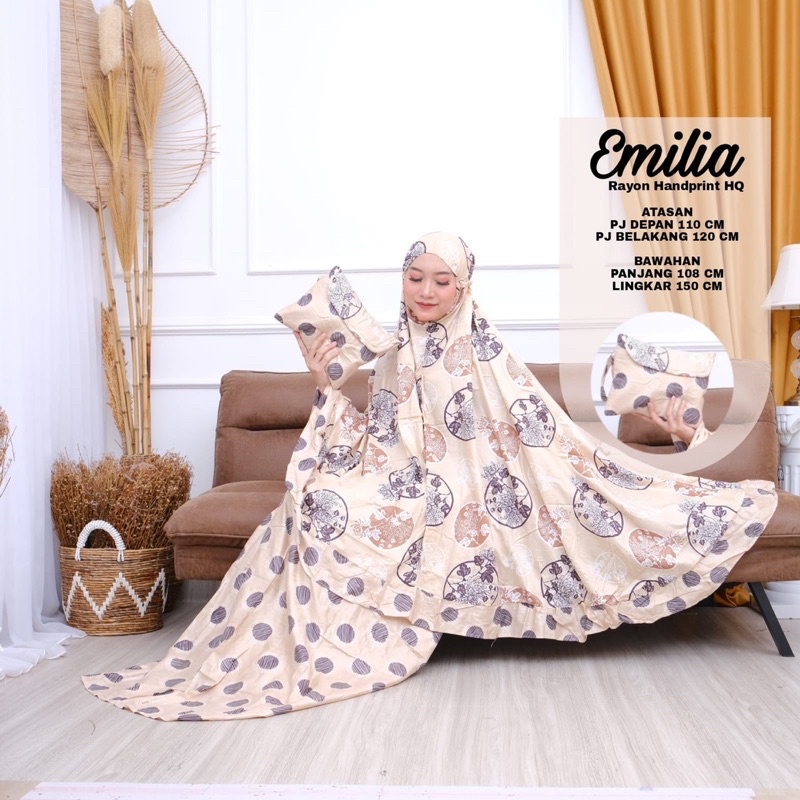 MUKENA DEWASA MOTIF , MUKENA RAYON MURAH