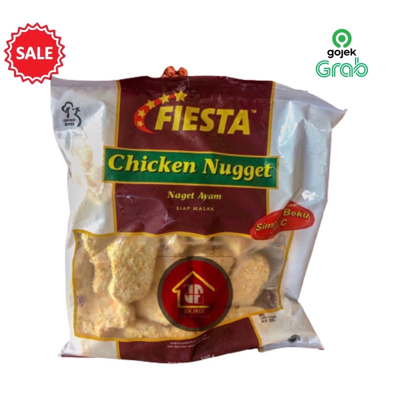 

fiesta Nuget Ayam kombinasi chicken nugget 250gr jagonya ayam