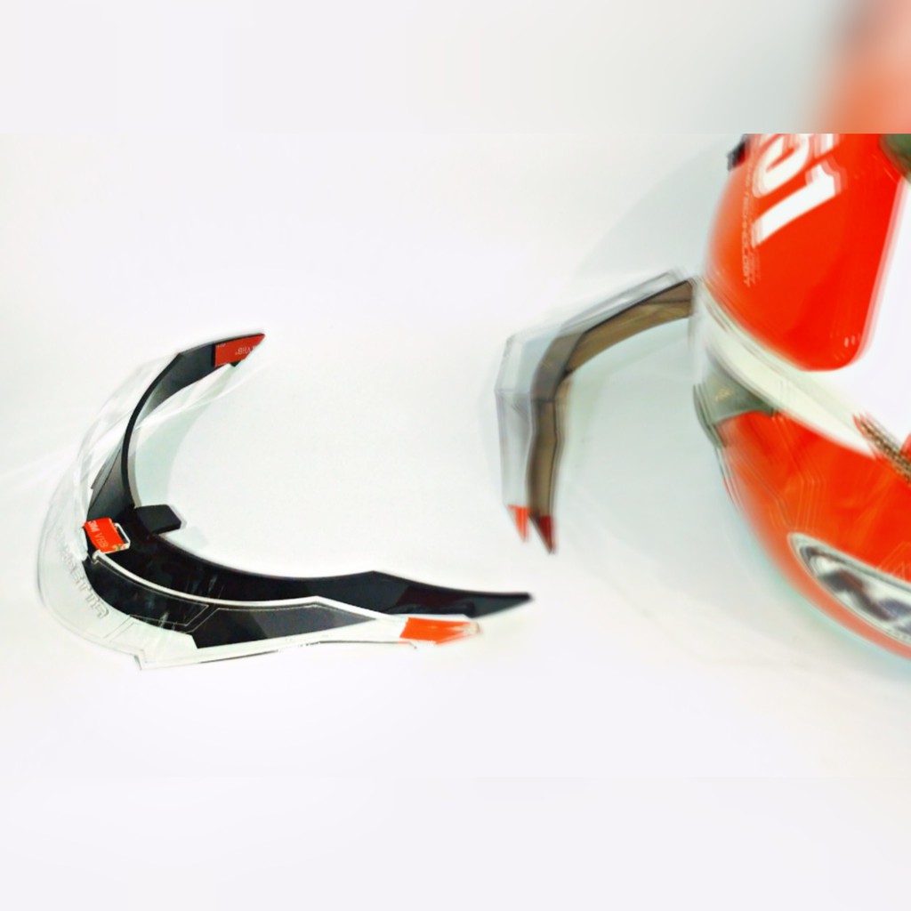 Spoiler KYT Vendetta Falcon Clear & Dark Helm Full Face KYT Vendetta2 Falcon