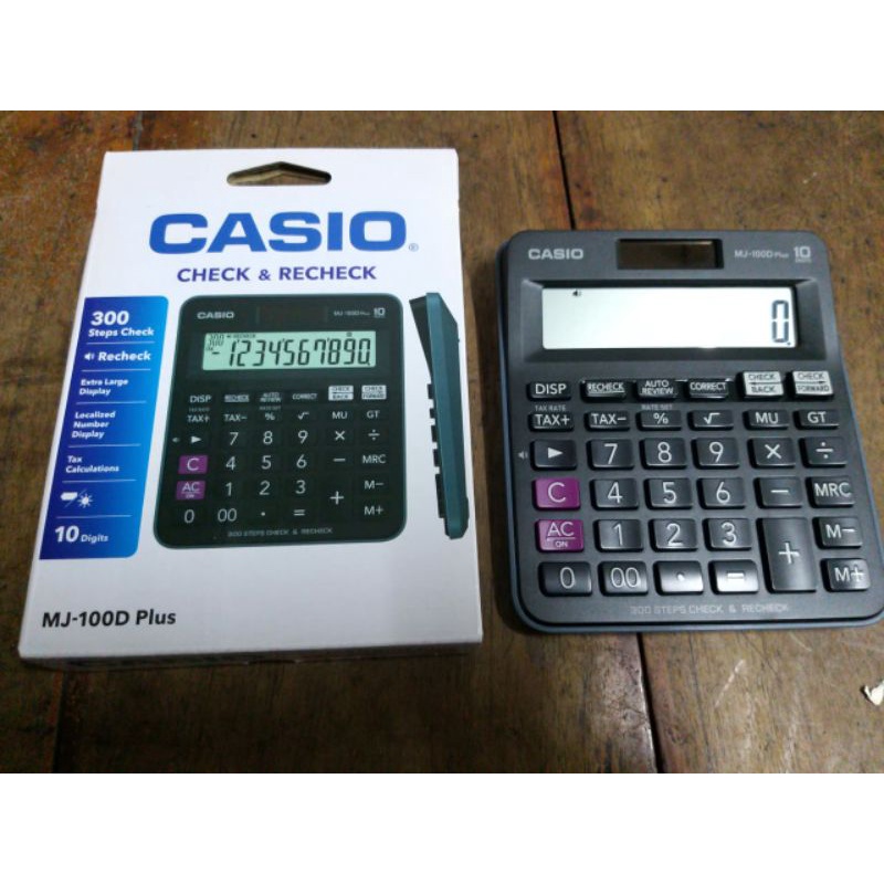 

KALKULATOR CASIO MJ-100D PLUS / KQLKULATOR CASIO MJ 100 D PLUS