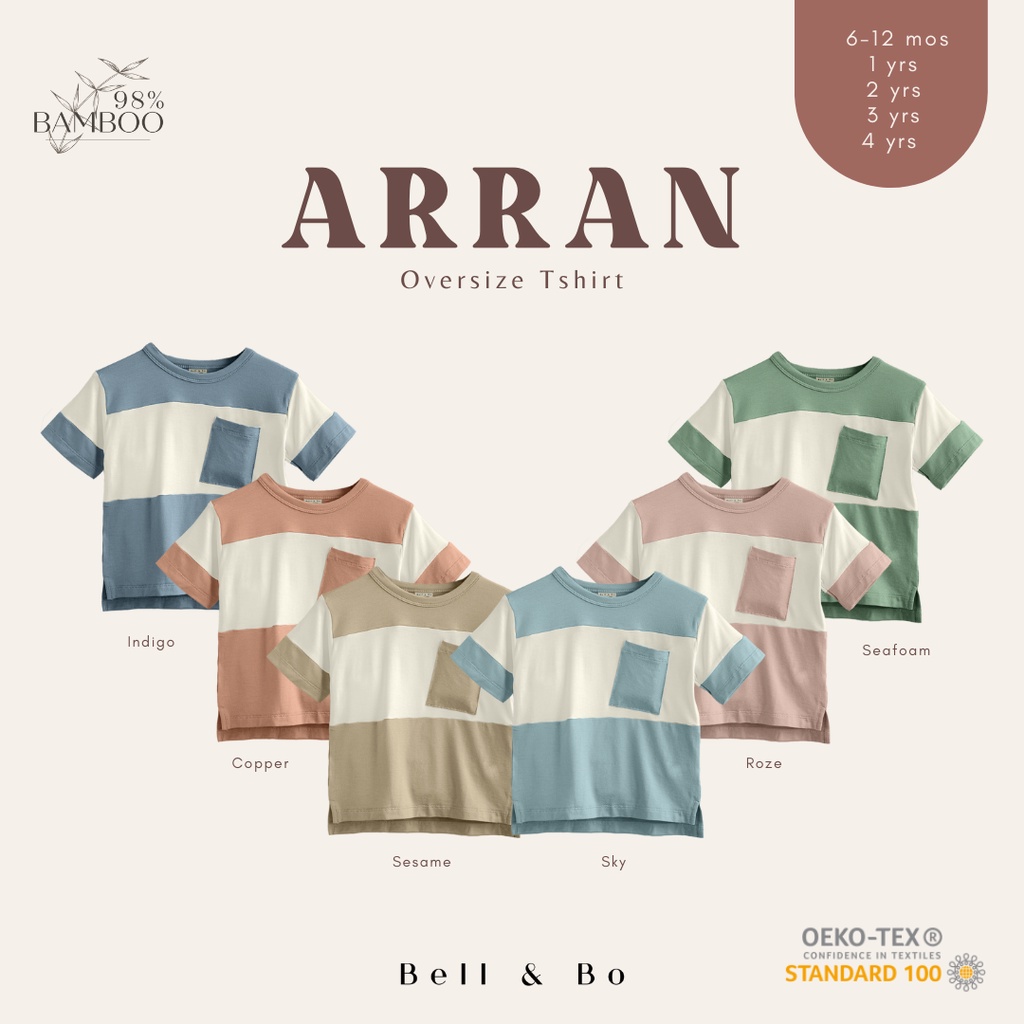 Bell &amp; Bo - Arran Shirt / Kaos Anak Unisex