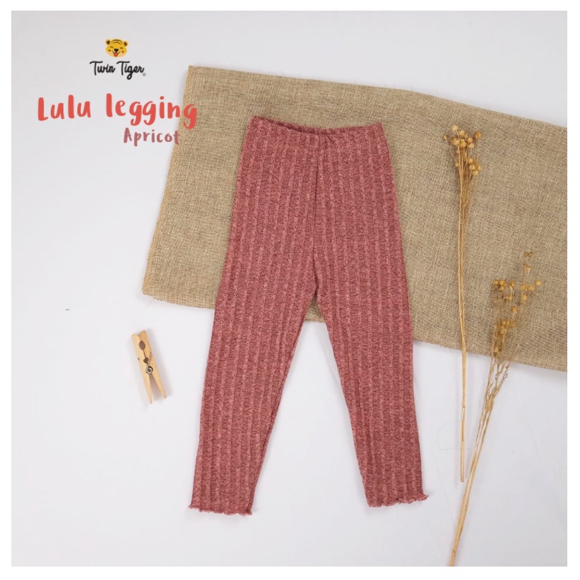 TWIN TIGER Legging LULU 0-4 Tahun Bayi / Anak REEB RIB Premium Quality