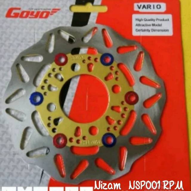 Piringan Disc Cakram depan Standar Variasi Beat Vario Beat Fi Scoopy Scoopy Fi SPACY Vario 110  DLL