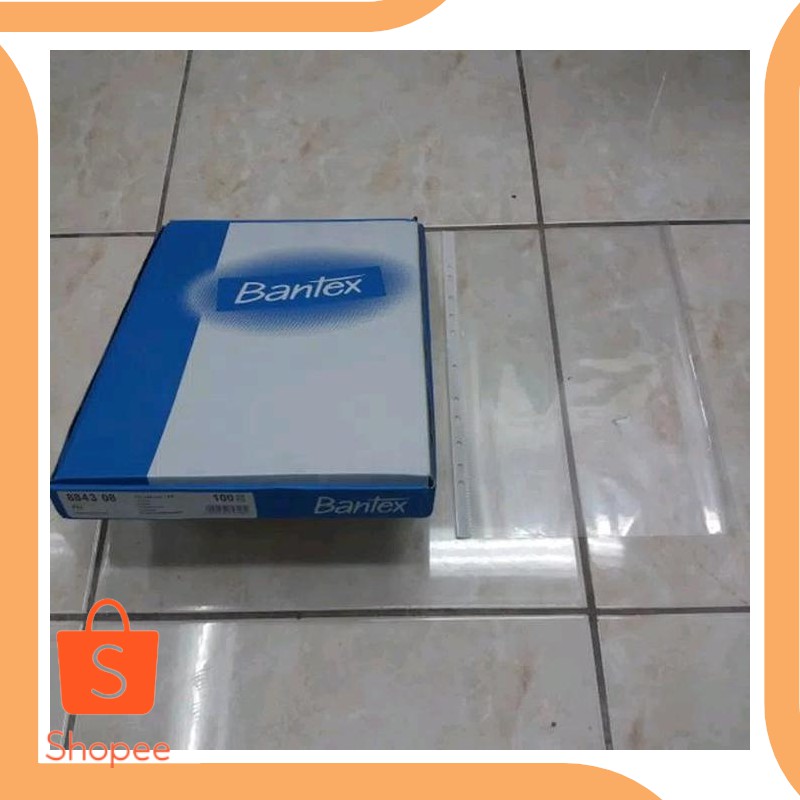 

Promo perkakas PP Pocket Bantex 8843 08 Folio 0.06mm 20DEZ Diskon