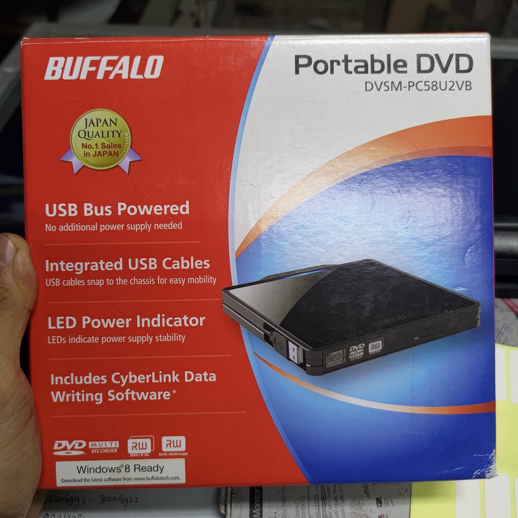 DVDRW USB External Buffalo GOOD QUALITY