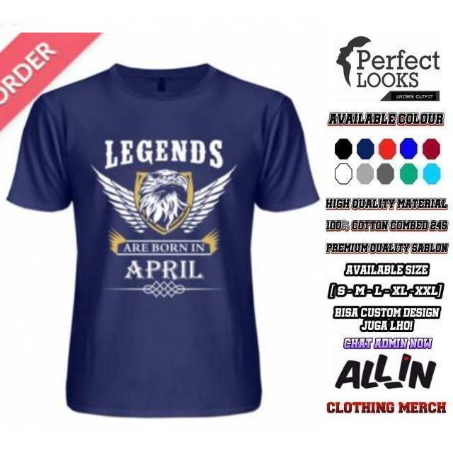 KAOS APRIL LEGENDS KAOS LEGENDS ARE BORN IN APRIL EXCLUSIVE