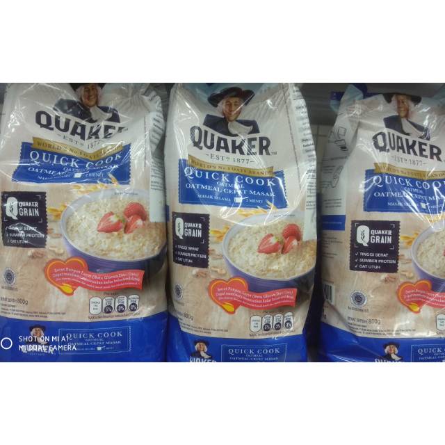 

Quaker Quick Cook Oatmeal 800gr