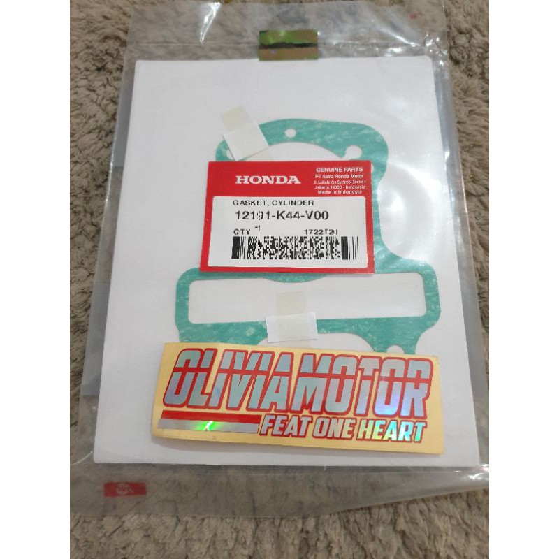 PAKING BLOK SEHER HONDA BEAT ESP  12191-K44-V00