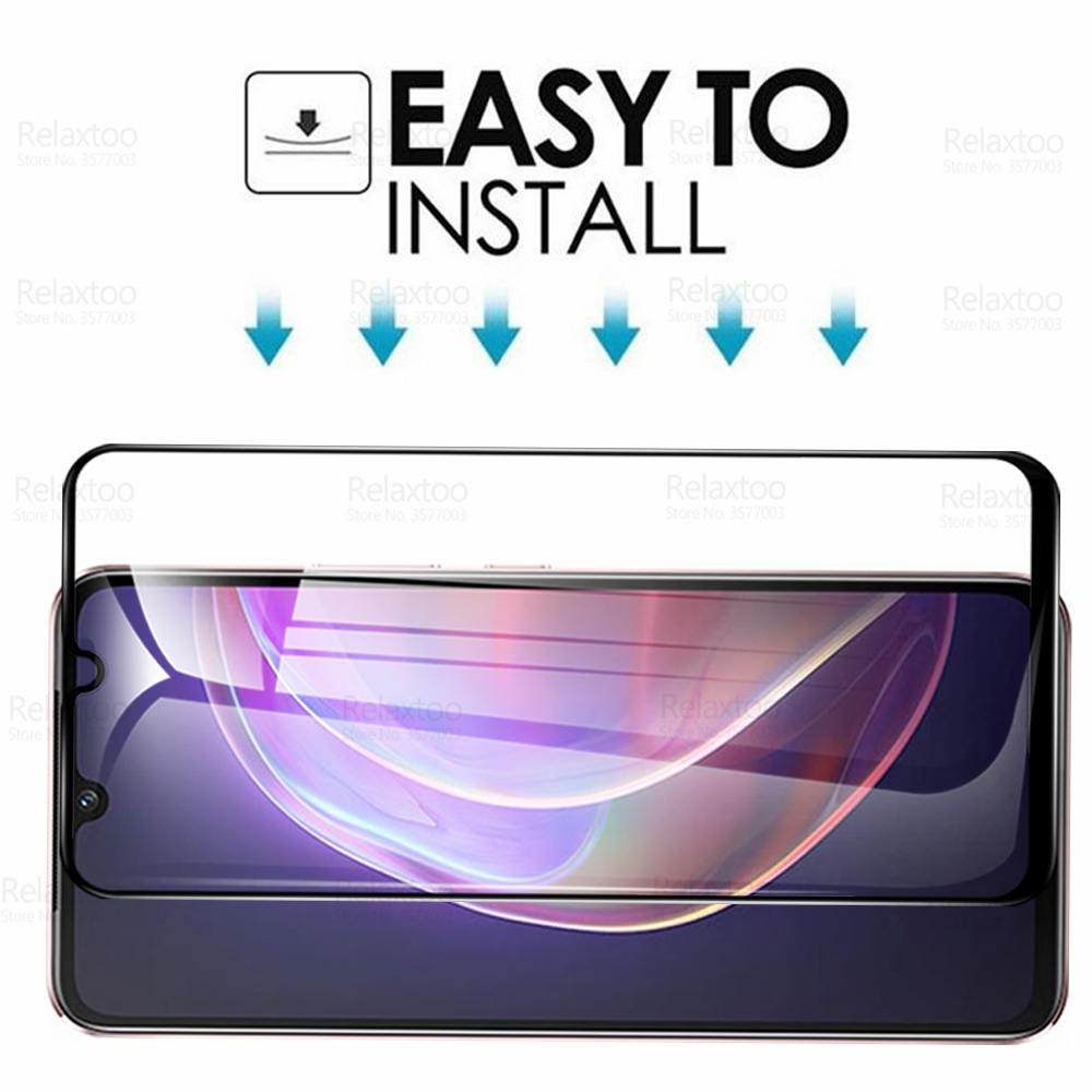 3pcs Pelindung Layar tempered glass Untuk VIVO Y91 Y89 Y90 Y19 Y11 Y70 Y51 Y30 Y20 Y20A Y73S Y70S Y52S Y51S Y30 Y20i Y20S Y20S Y3S Y20