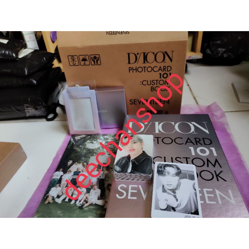READY STOK SHARING  DICON 101 PC SEVENTEEN