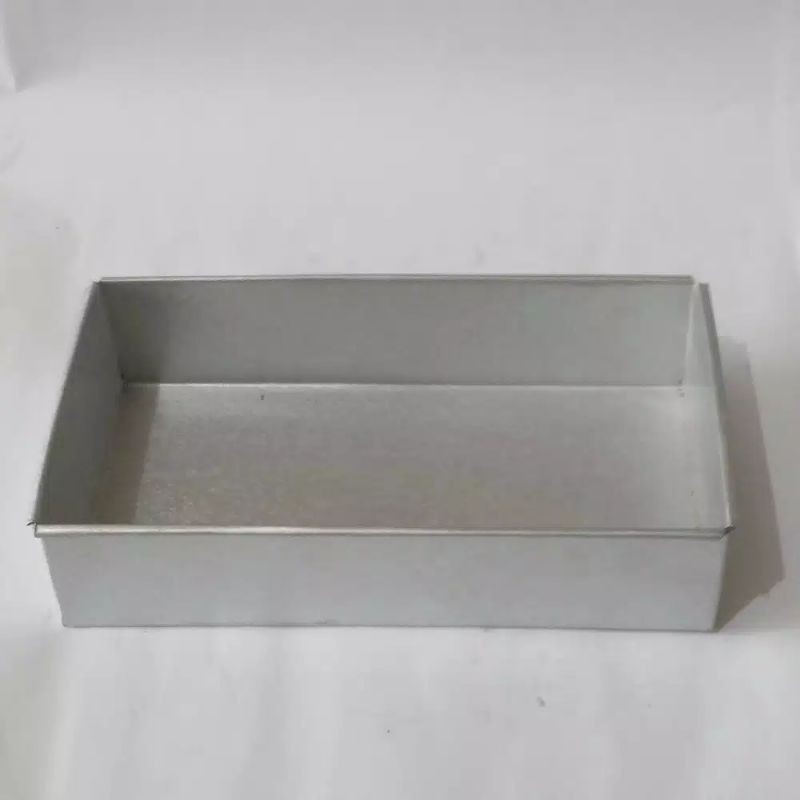 Loyang roti set 3/loyang kotak  tinggi 6cm bahan galvalum