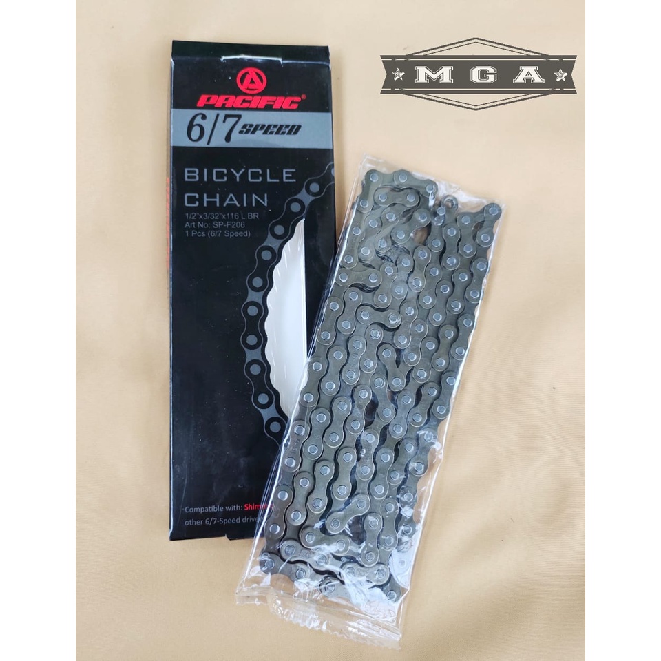 Rantai Sepeda 5 6 7 Speed Pacific Rantai Sepeda MTB Lipat Roadbike