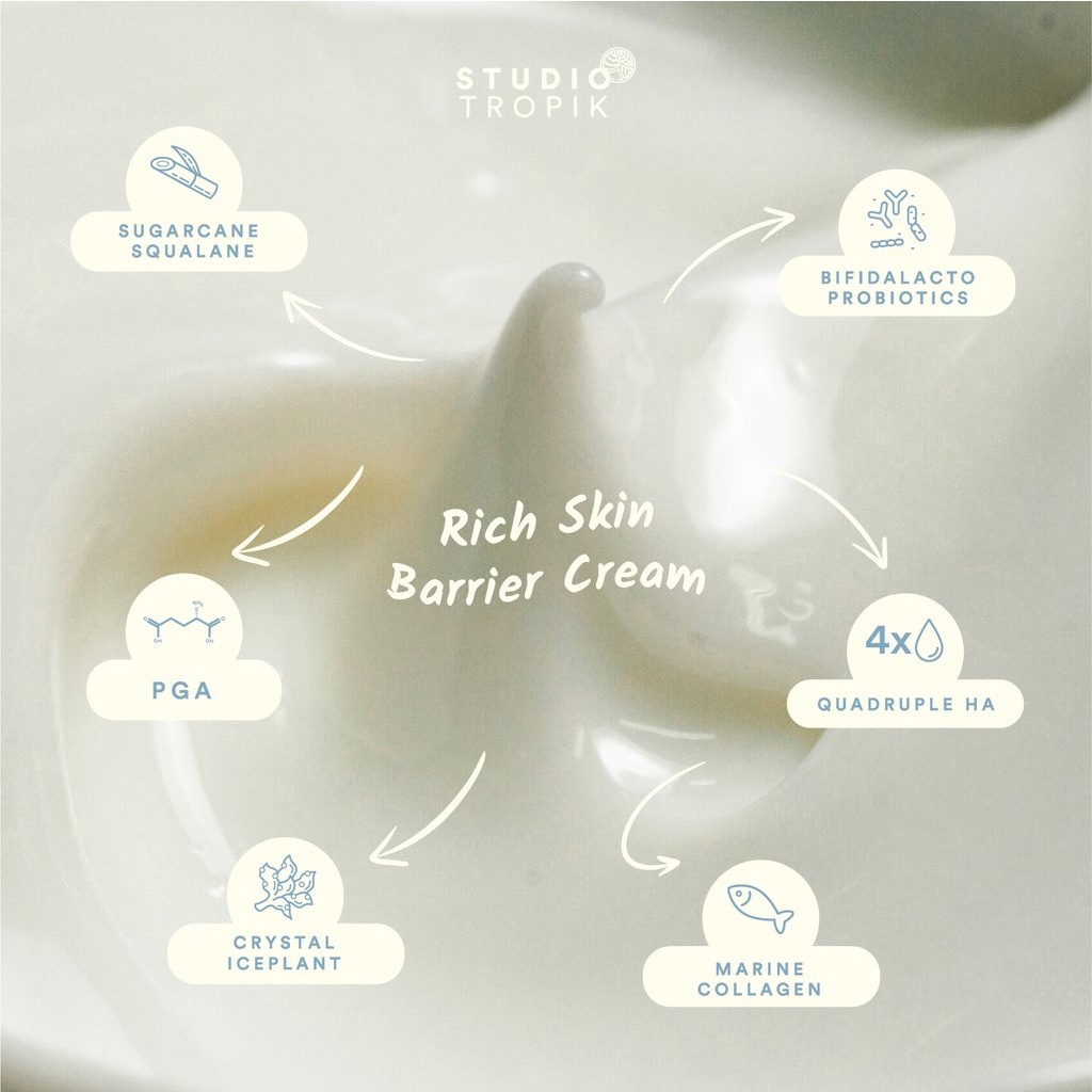 Studio Tropik Skin Barrier RICH Cream / FRESH cream 50ml