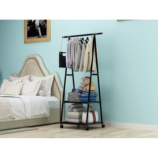 Rak Gantungan Baju Standing Hanger Triangle Portable Rak Gantungan Baju Standing Hanger Triangle Portable