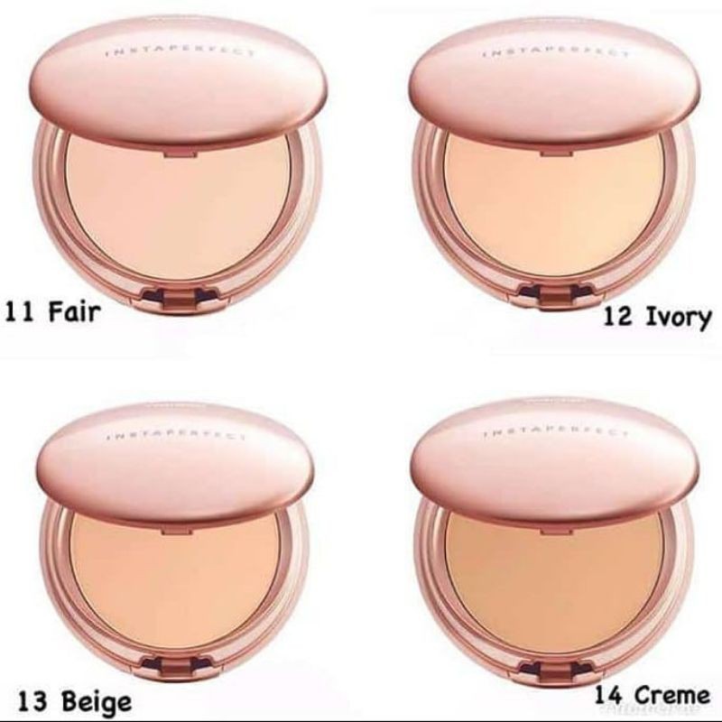 WARDAH Instaperfect MATTE FIT Powder Foundation (kaca)