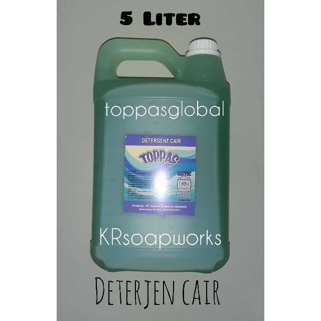 SABUN CUCI  BAJU  LAUNDRY DETERJEN CAIR TOPPAS ORIGINAL 100 