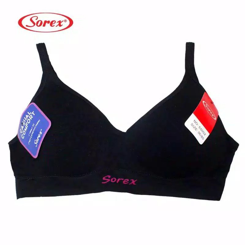 ORIGINAL Bra Casual Nyaman Ber Kawat Sorex 65002