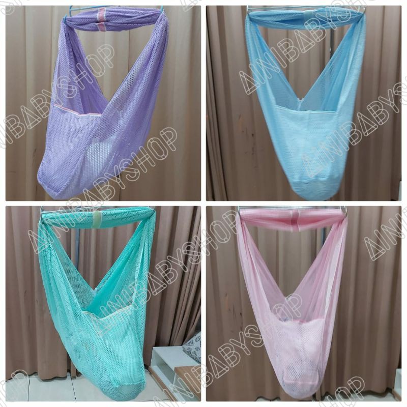 Kain Ayunan Bayi Zipper Ukuran XL/Jumbo Kain Ayun Besar Kain ayunan murah