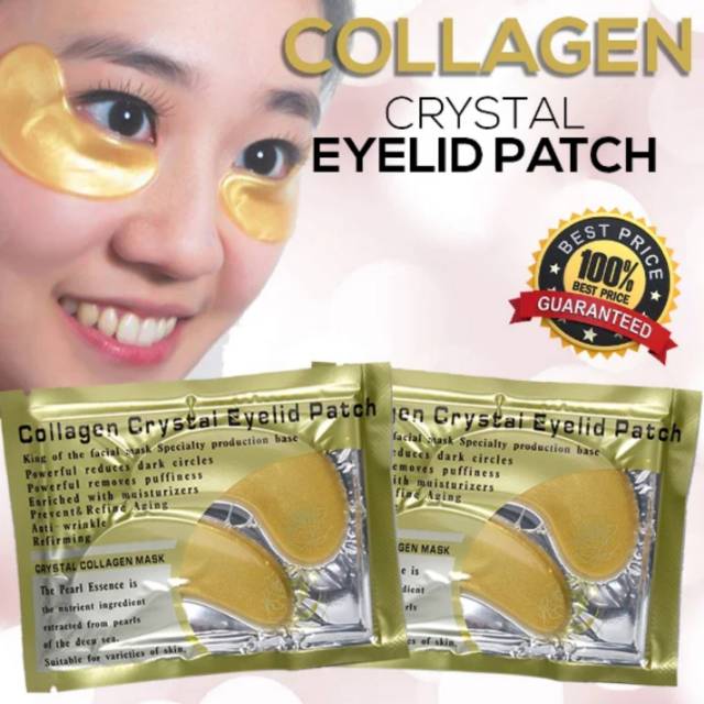 EYE COLLAGEN PATCH / PENGHILANG KERUT DAN MATA PANDA