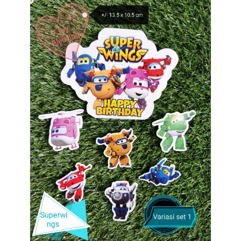 TOPPER BIRTHDAY SUPERWINGS