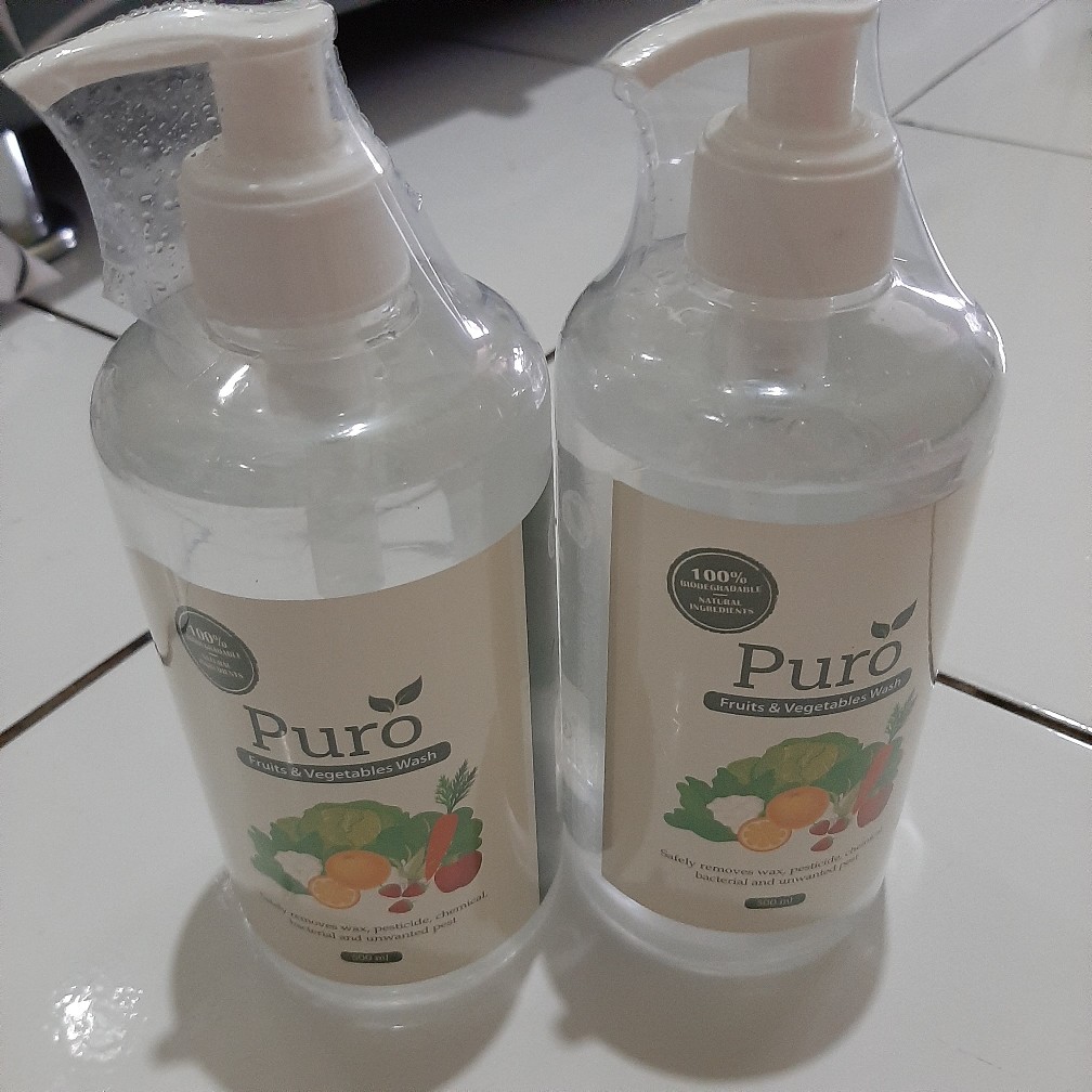 Puro Fruits & Vegetables Wash / Pencuci Buah Dan Sayur 500 Ml
