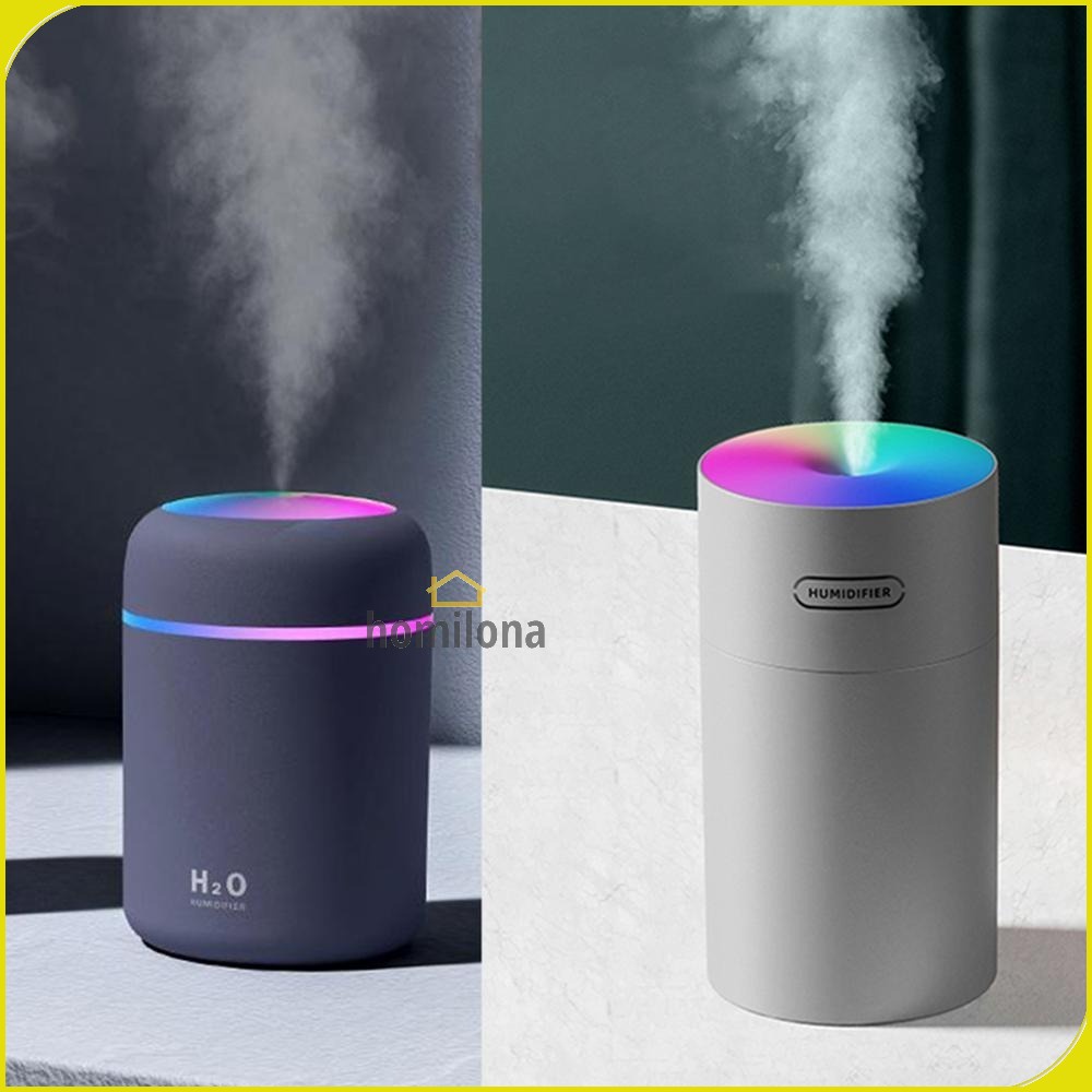 Humidifier Diffuser Aromaterapi Mobil 270ml - Kesoto DQ108 White / Alat Pengharum Ruangan Pelembab Udara Minyak Essential Oil Aromatherapy