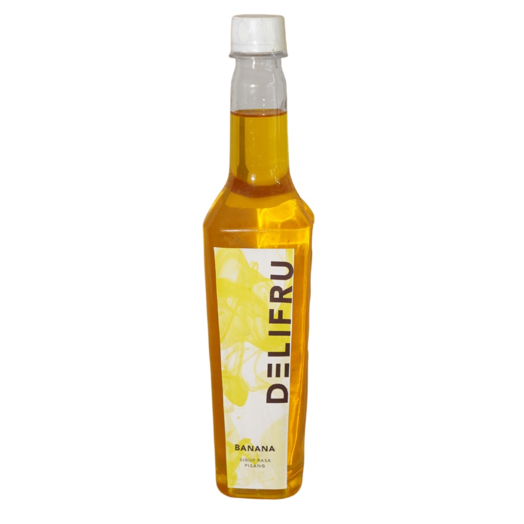 

500mL Delifru Banana Syrup - Sirup Delifru Rasa Pisang