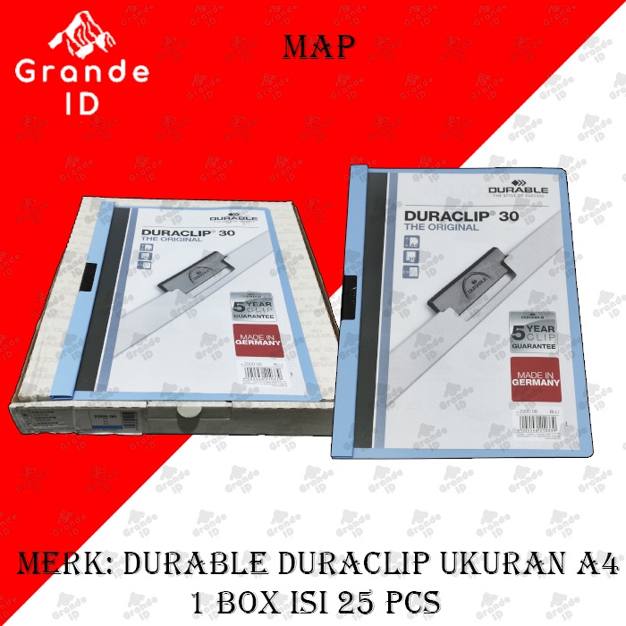 

MAP DURACLIP 2200 A4 ORIGINAL DURABLE