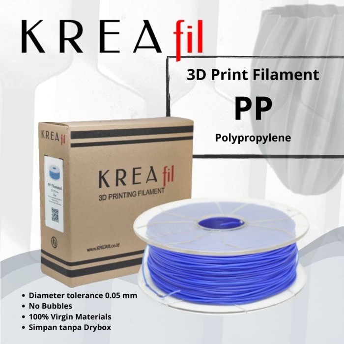 

BIRU PP Filament Printer 3D 1.75 mm Polypropylene - KREAfil