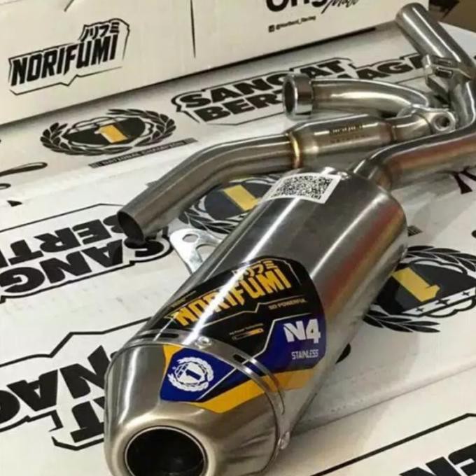 Diskon Knalpot Klx Crf 150 Dtracker 150 Norifumi N4 Stainless Original Diskon
