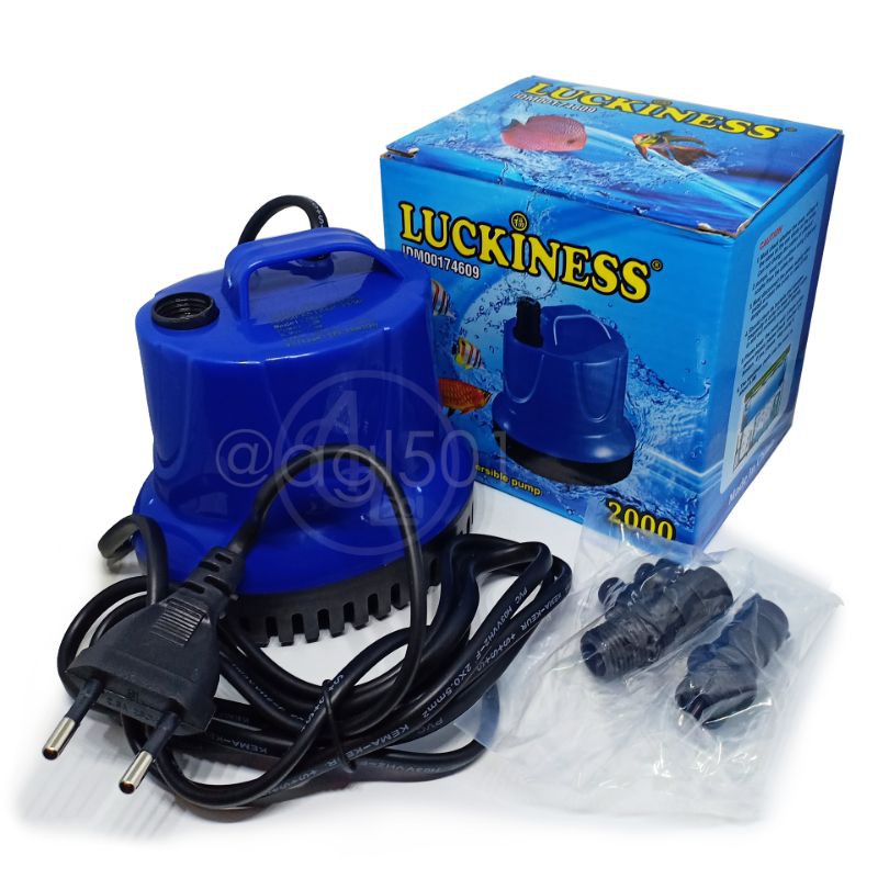 Pompa Air Celup Aquarium Luckiness 2000