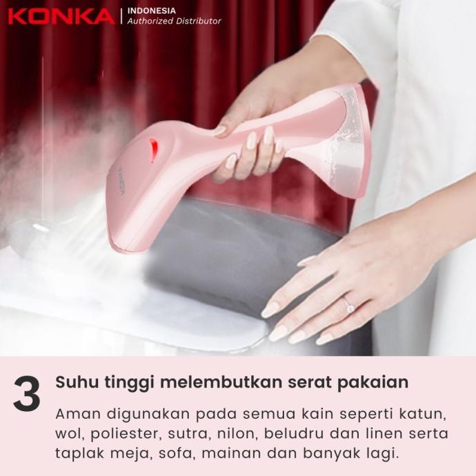 - Steamer Setrika Konka Uap Kz-G418B We Garment Genggam Jivassume