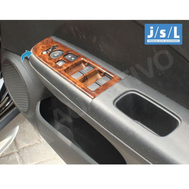 JSL PANEL KAYU WOOD PANEL POWER WINDOW BRV 4 PCS- AKSESORIS INTERIOR MOBIL